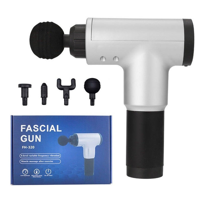 Masajeador Profesional Pistola Masaje Fascial Gun Recargable - Chamos Store