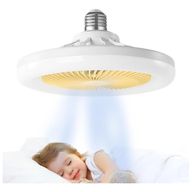 Ventilador De Techo Con Lampara Led Con Control Remoto - Chamos Store