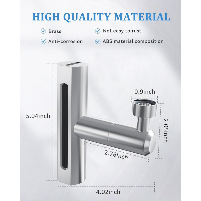 Extensor De Grifo Giratorio De 360° 4 En 1 Anti Salpicaduras - Chamos Store