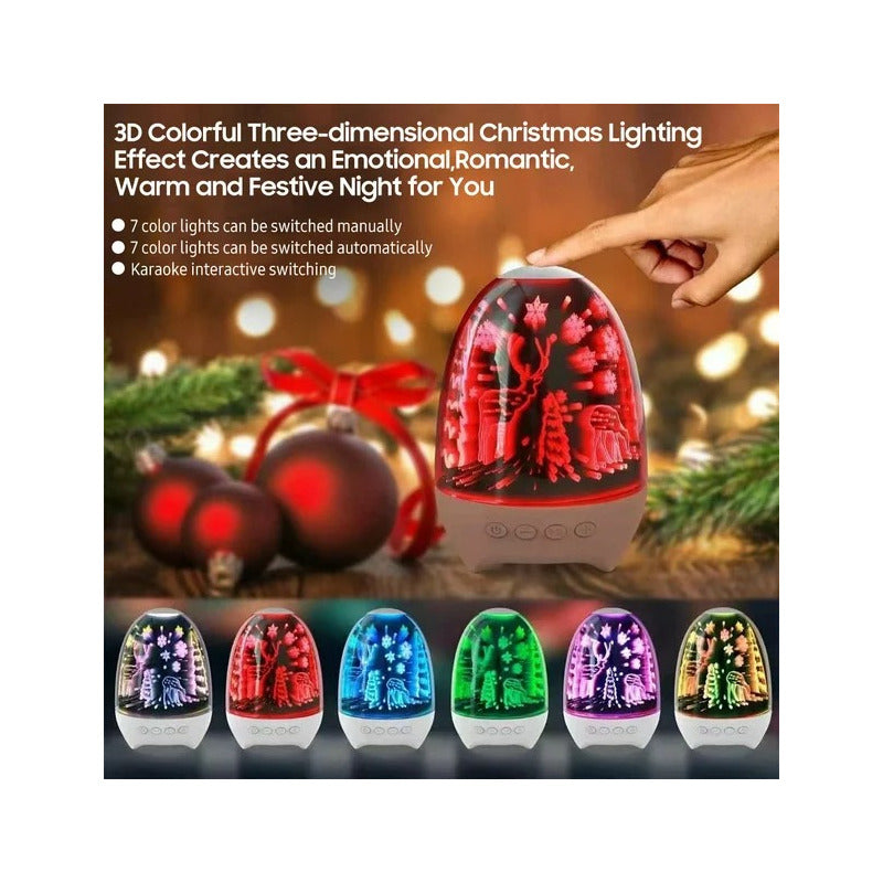 Espanta Cuco Lampara Parlante Bluetooth Luz Nocturna Bebe - Chamos Store