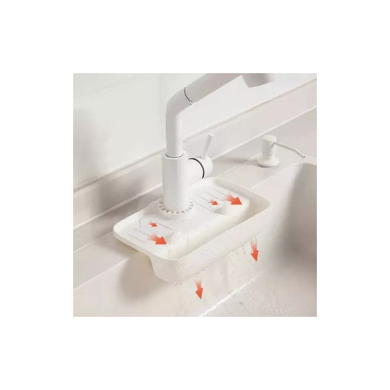 Organizador Escurridor Multiusos Esponja Soporte Utensilios. - Chamos Store