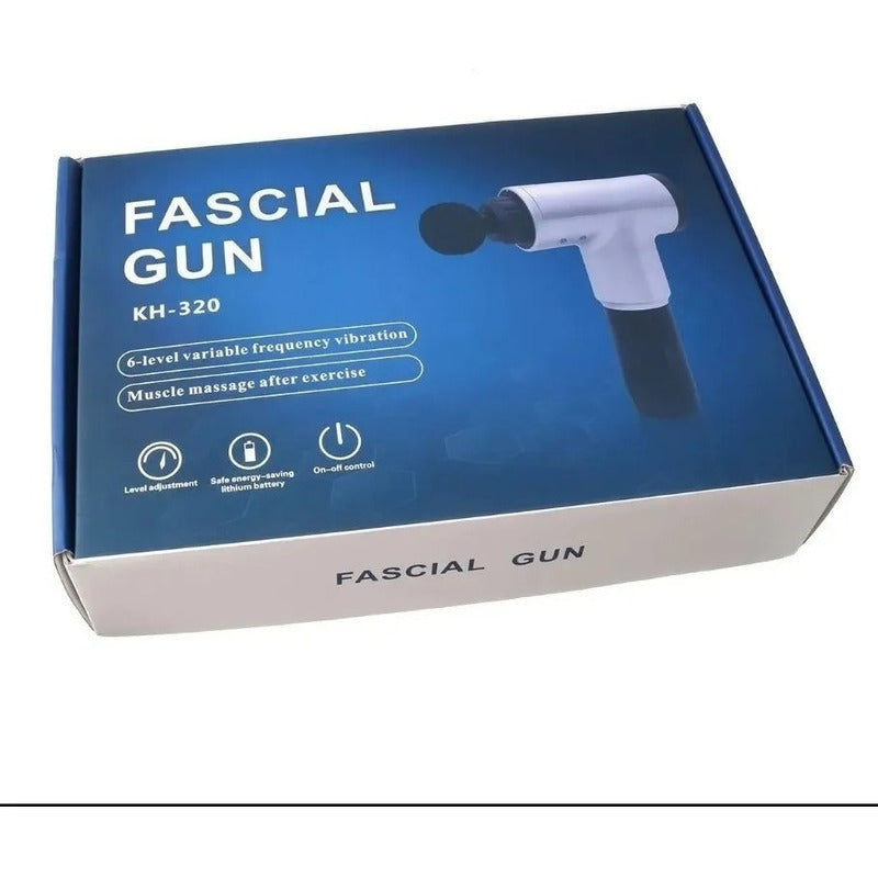 Masajeador Profesional Pistola Masaje Fascial Gun Recargable - Chamos Store