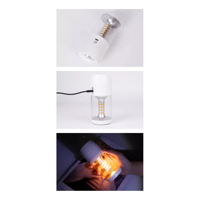 Lampara De Emergencia Lampara Luz Calida Linterna Luz Fria - Chamos Store