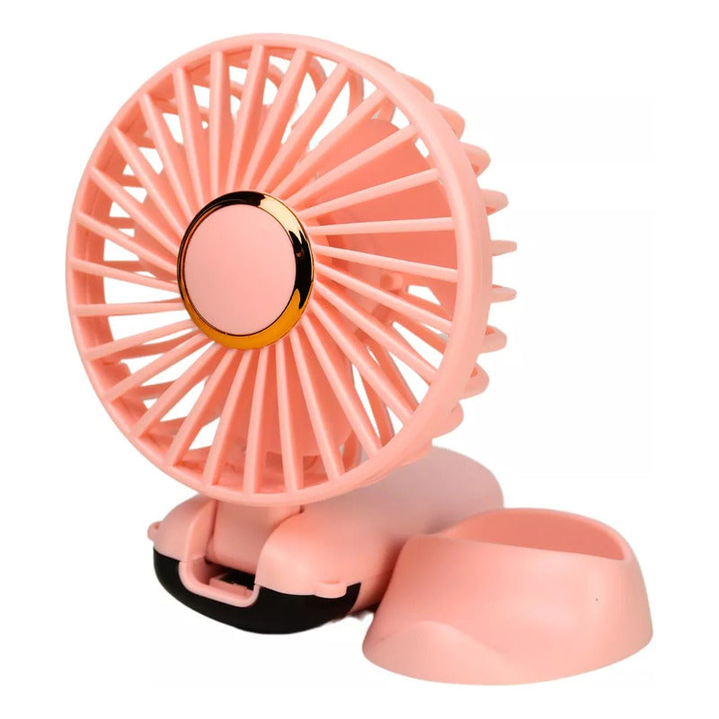 Ventilador Personal Portátil Usb Recargable 5 Velocidades - Chamos Store