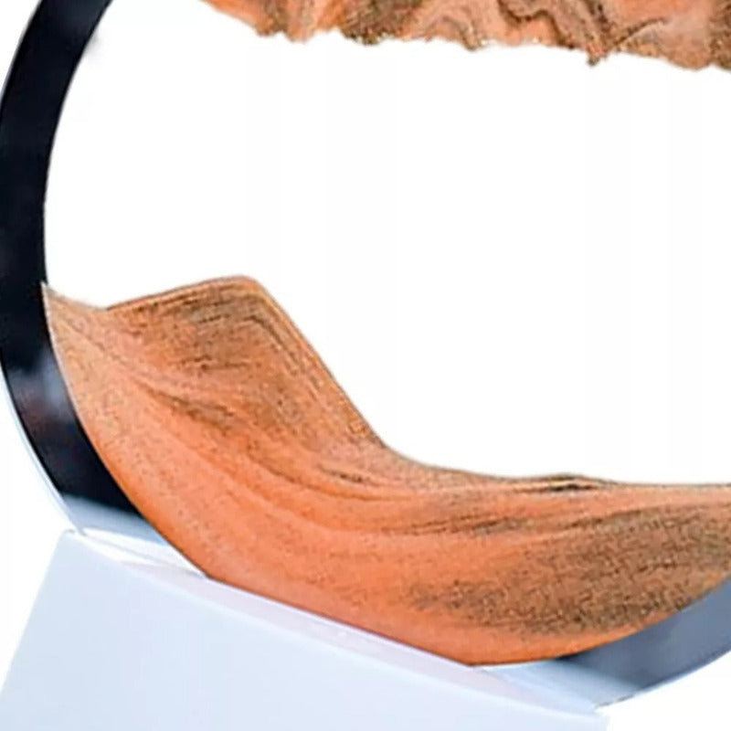 Arte De Arena En Movimiento Decoración Con Luz Lampara Mesa - Chamos Store