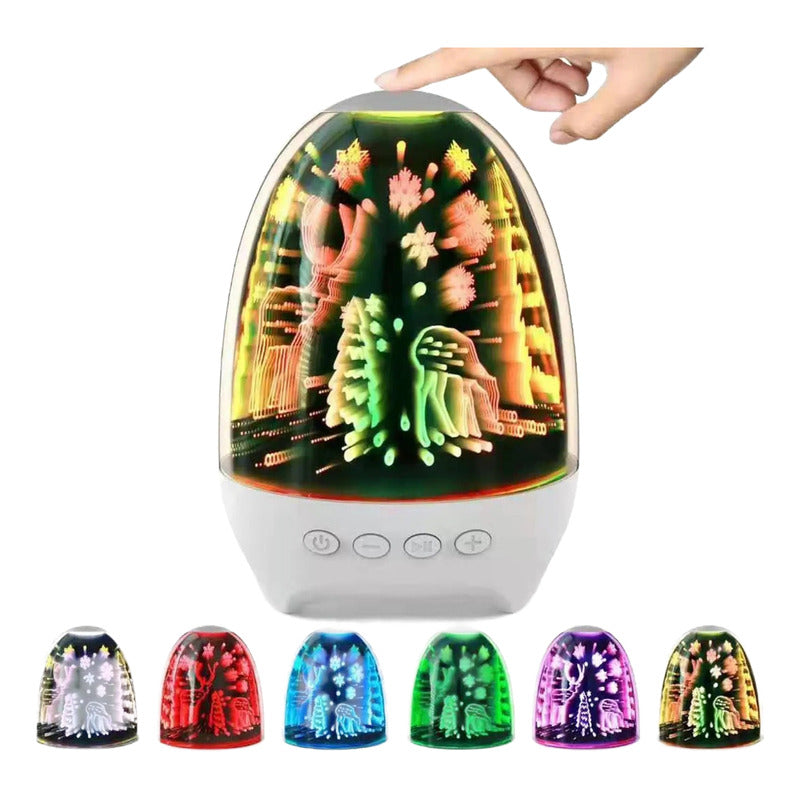 Espanta Cuco Lampara Parlante Bluetooth Luz Nocturna Bebe - Chamos Store