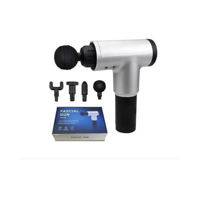 Masajeador Profesional Pistola Masaje Fascial Gun Recargable - Chamos Store