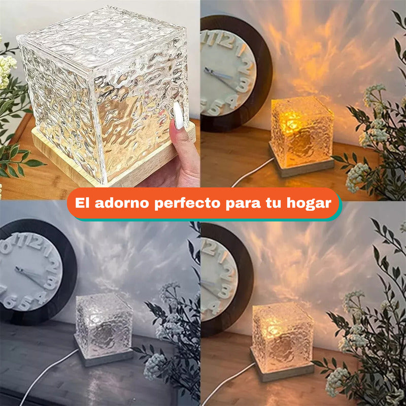Lampara Aurora Boreal Lampara De Agua Celestial 16 Colores - Chamos Store