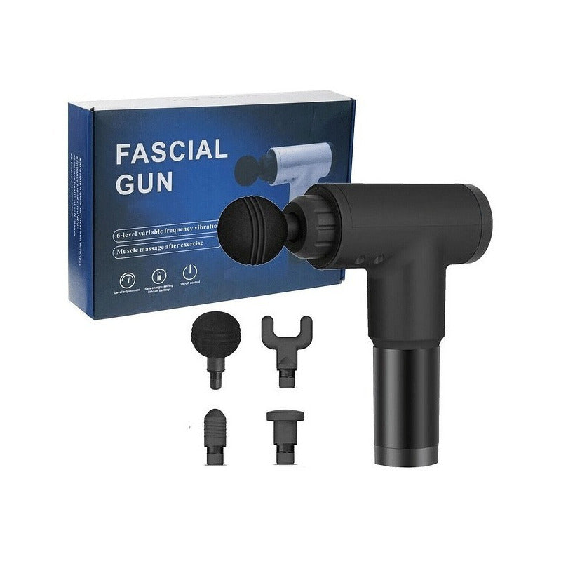 Masajeador Profesional Pistola Masaje Fascial Gun Recargable - Chamos Store