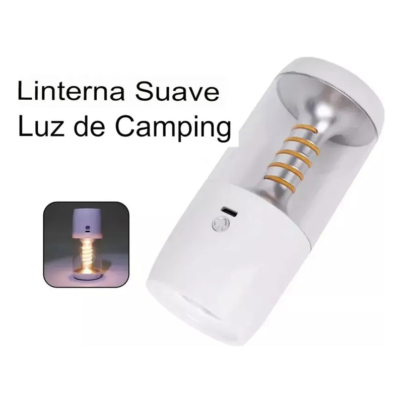 Lampara De Emergencia Lampara Luz Calida Linterna Luz Fria - Chamos Store
