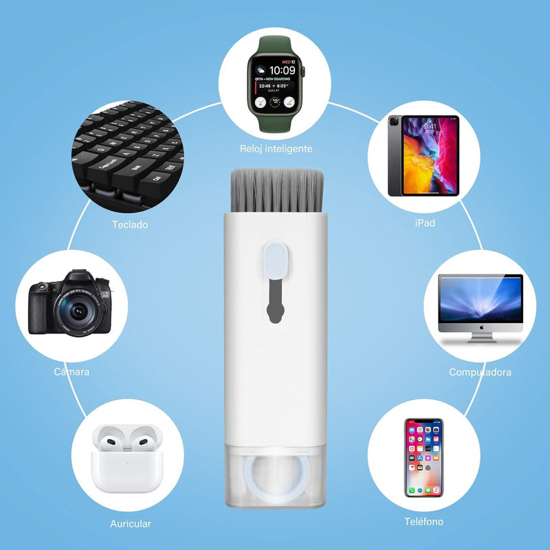 Kit De Limpieza Portátil Limpiador 7 En 1 Limpiador Teclados - Chamos Store