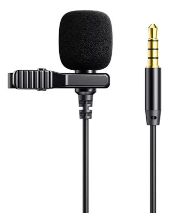 Microfono Condensador De Solapa Lavalier Para Celulares Pc - Chamos Store
