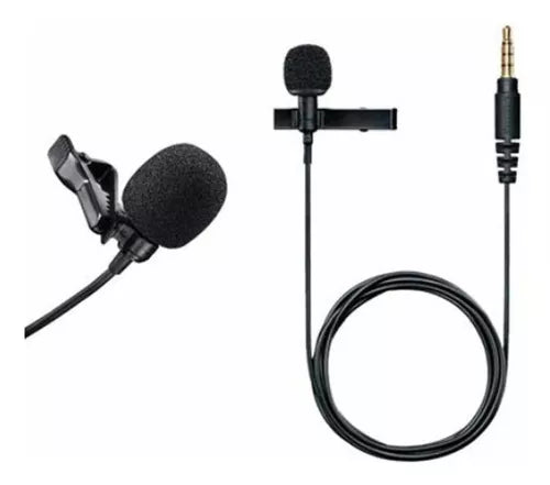 Microfono Condensador De Solapa Lavalier Para Celulares Pc - Chamos Store