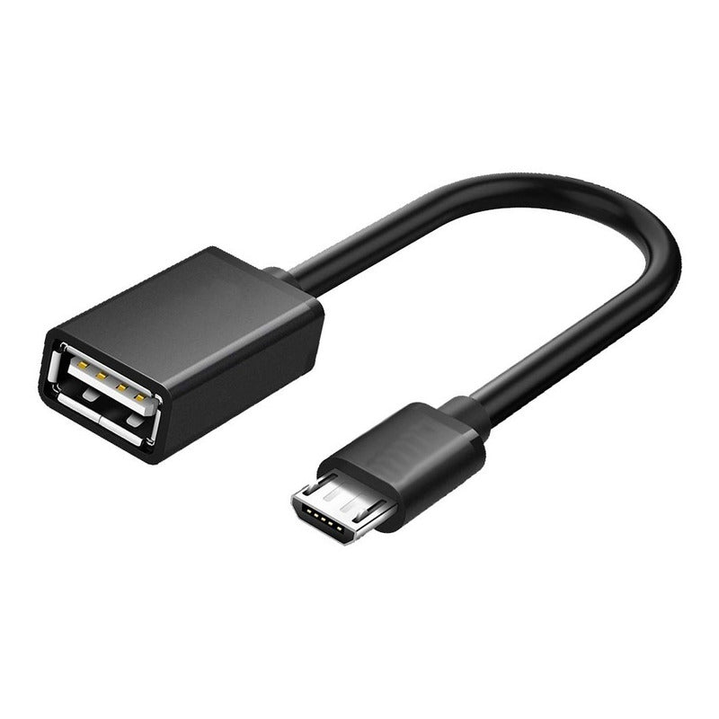 Cable Otg Micro Usb De Metal Para Pendrive Mouse Teclado - Chamos Store