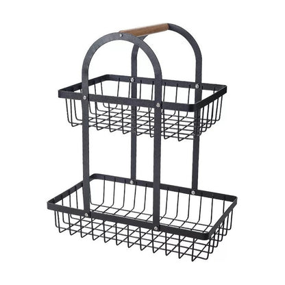 Organizador Frutas Verduras Cesta De Cocina Metalice - Chamos Store