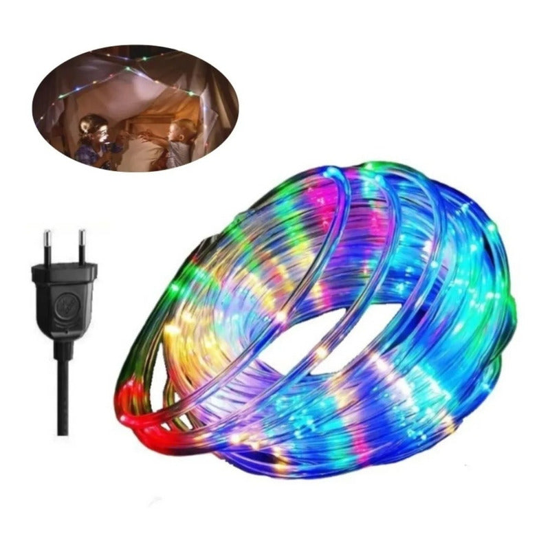 Manguera Luces Led De Navidad Led 10 Metros Luz Decorativa - Chamos Store