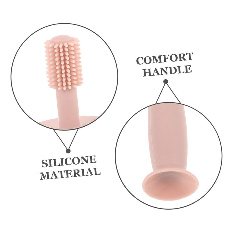 Cepillo De Dientes Silicona Suave Bebe Mordedor Libre Bpa - Chamos Store