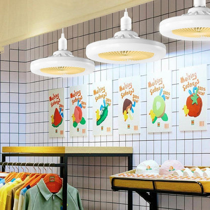 Ventilador De Techo Con Lampara Led Con Control Remoto - Chamos Store