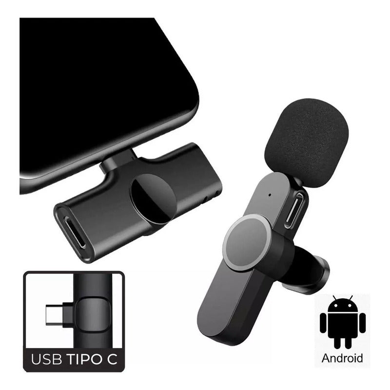 Sistema De Micrófono De Doble Solapa 360 Smartphone Usb-c - Chamos Store