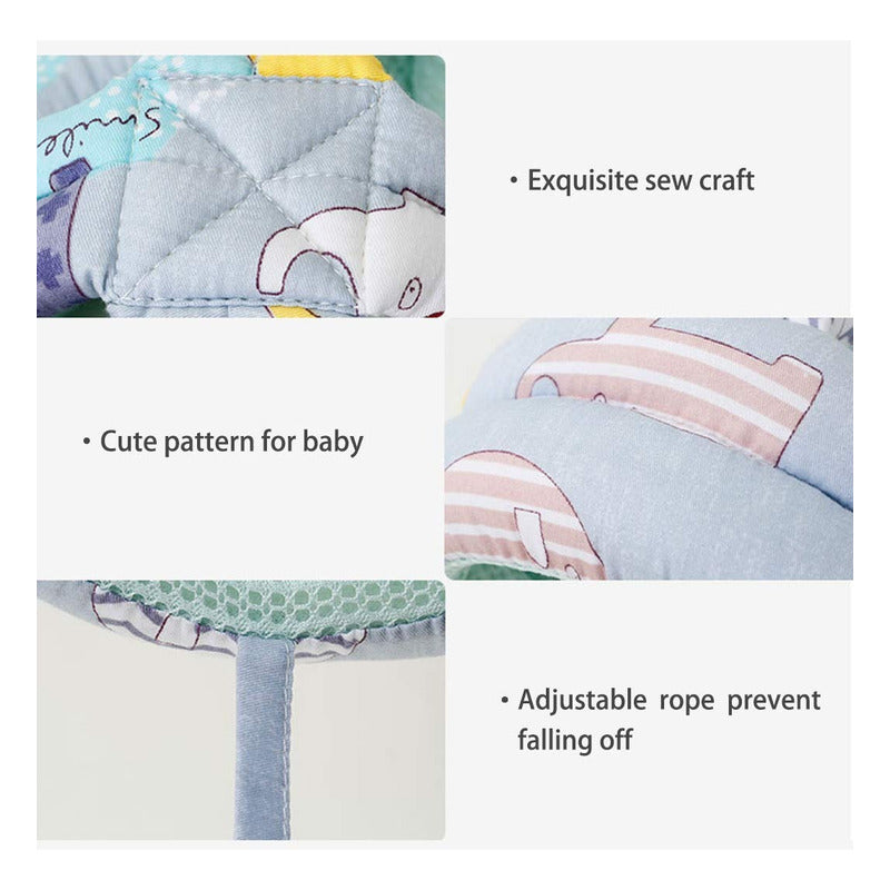 Casco Antigolpes De Seguridad Ajustable Para Bebés - Chamos Store