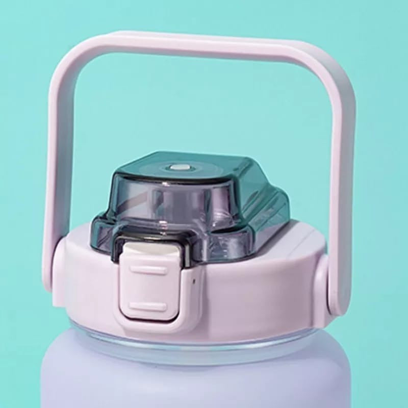 Botella De Agua Con Medidor Motivacional 2000 Ml - Chamos Store