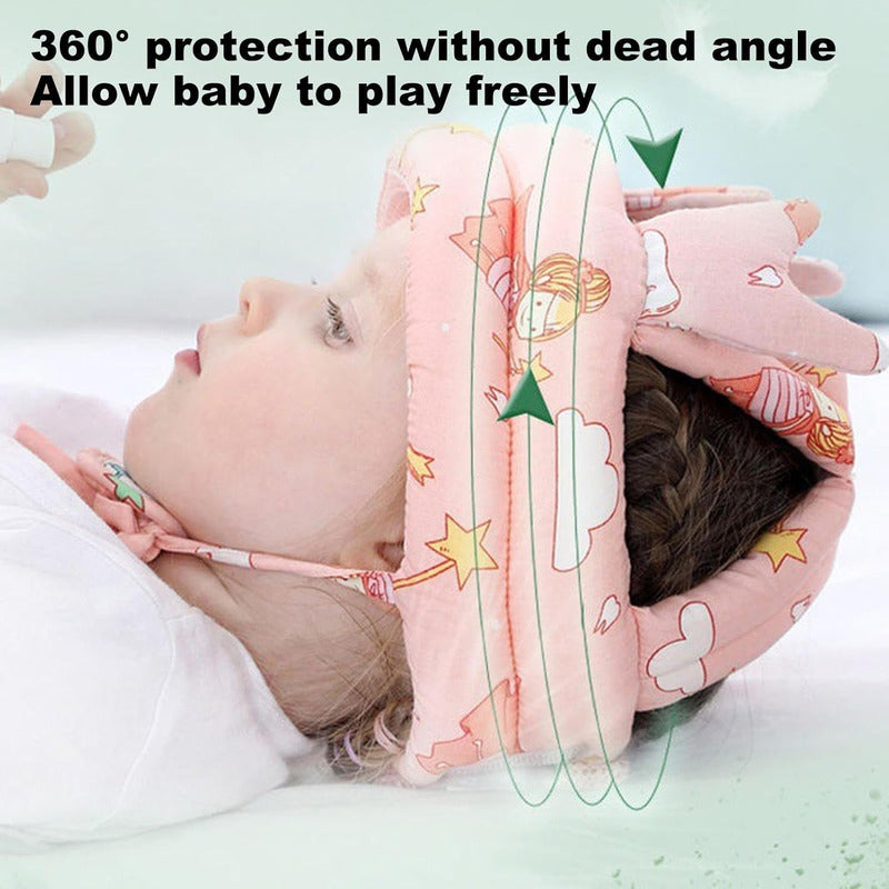 Casco Antigolpes De Seguridad Ajustable Para Bebés - Chamos Store