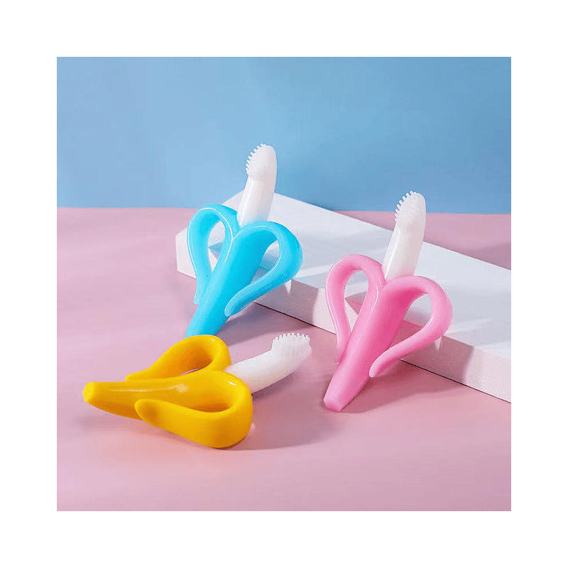 Banana Rascador De Encías Mordedor Cepillo Dientes Infantil - Chamos Store