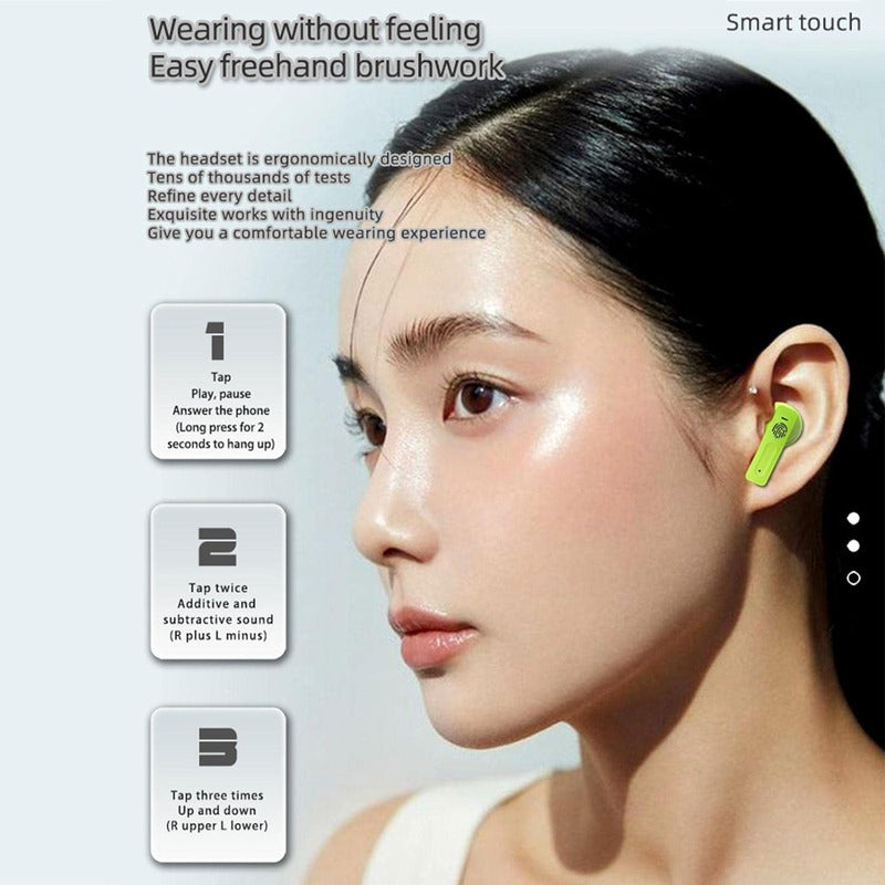 Bluetooth 5.3 Auriculares Inalámbricos Control Tactil - Chamos Store