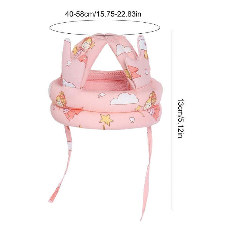 Casco Antigolpes De Seguridad Ajustable Para Bebés - Chamos Store