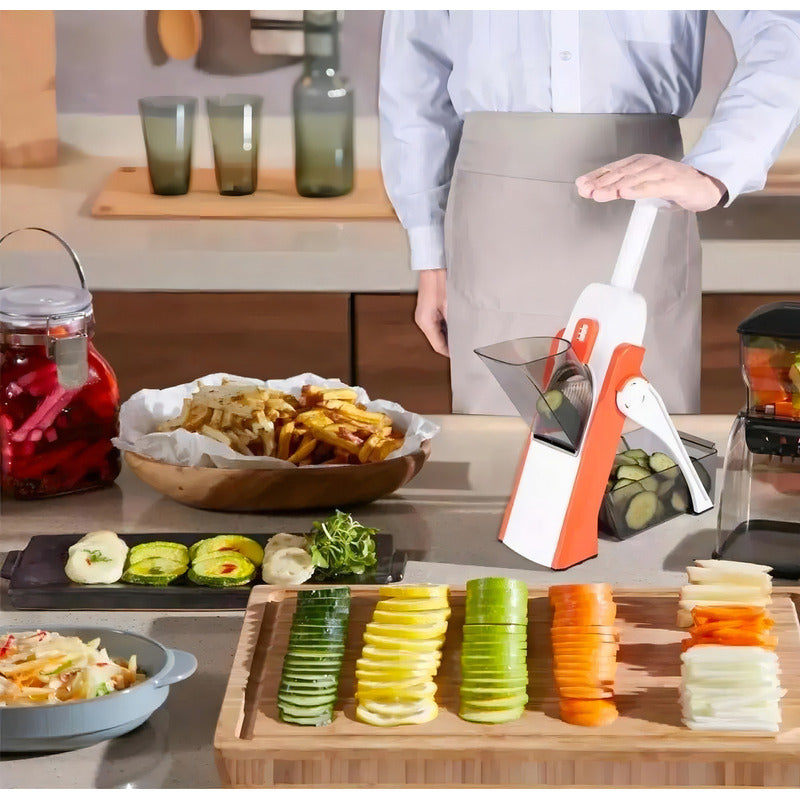 Mandolina Rebanador Cortador De Verduras Vegetales Y Frutas - Chamos Store