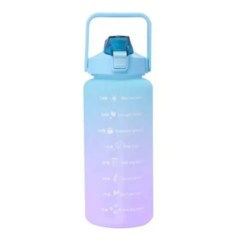 Botella De Agua Con Medidor Motivacional 2000 Ml - Chamos Store