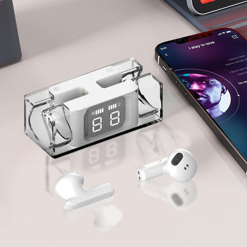 Bluetooth 5.3 Auriculares Inalámbricos Control Tactil - Chamos Store