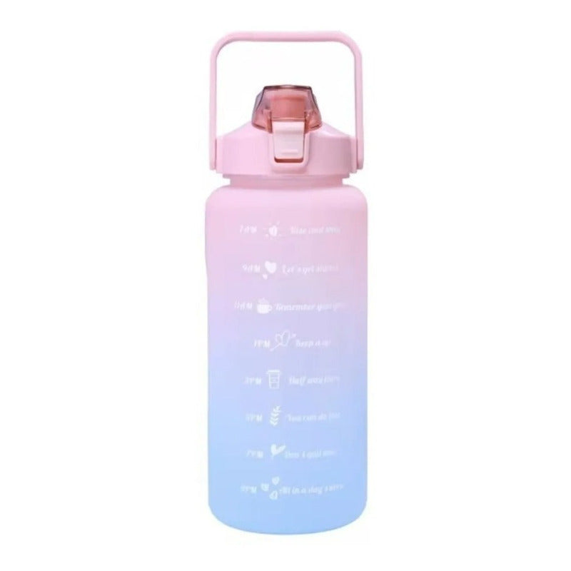 Botella De Agua Con Medidor Motivacional 2000 Ml - Chamos Store