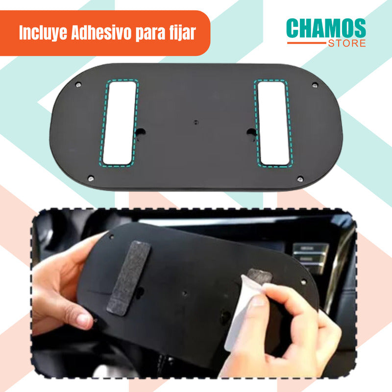 Ventilador Para Auto Usb Doble Cabezal Giratorio 360 Grados - Chamos Store