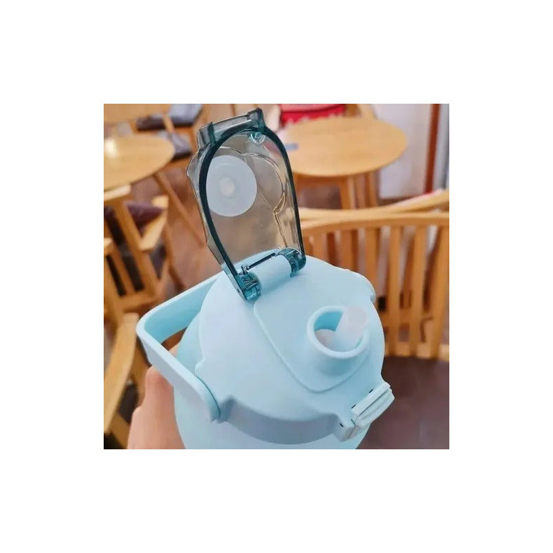 Botella De Agua Con Medidor Motivacional 2000 Ml - Chamos Store