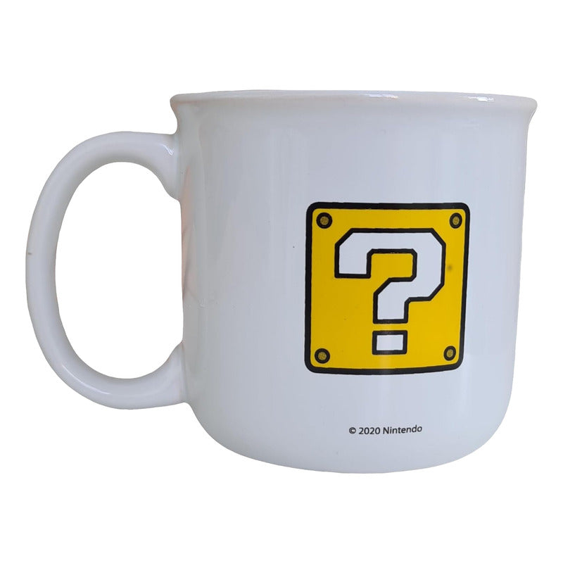 Taza Super Mario Cerámica Nintendo Original 400ml - Chamos Store