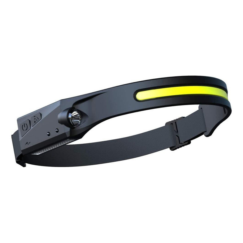 Linterna Led Frontal De Cabeza Impermeable Recargable Usb - Chamos Store
