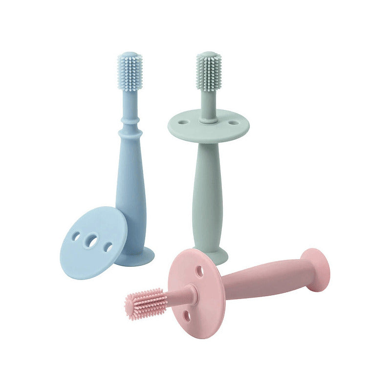 Cepillo De Dientes Silicona Suave Bebe Mordedor Libre Bpa - Chamos Store