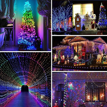 Manguera Luces Led De Navidad Led 10 Metros Luz Decorativa - Chamos Store