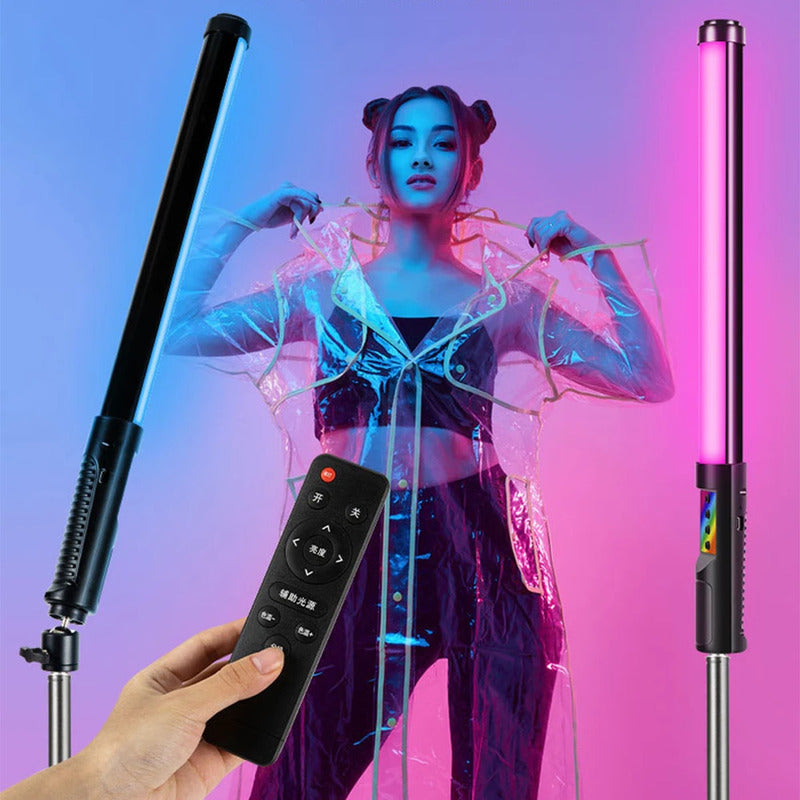 Barra Led Rgb De 50 Cm Iluminación De Estudio Fotográfico - Chamos Store
