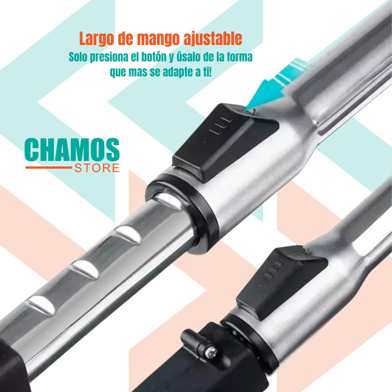 Cortadora De Césped Pasto Inalámbrica 2 Baterías Accesorios - Chamos Store