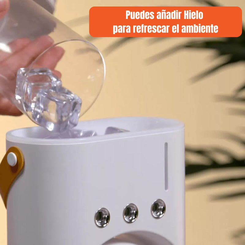 Doble Ventilador De Aire Frío Humidificador Para Escritorio - Chamos Store
