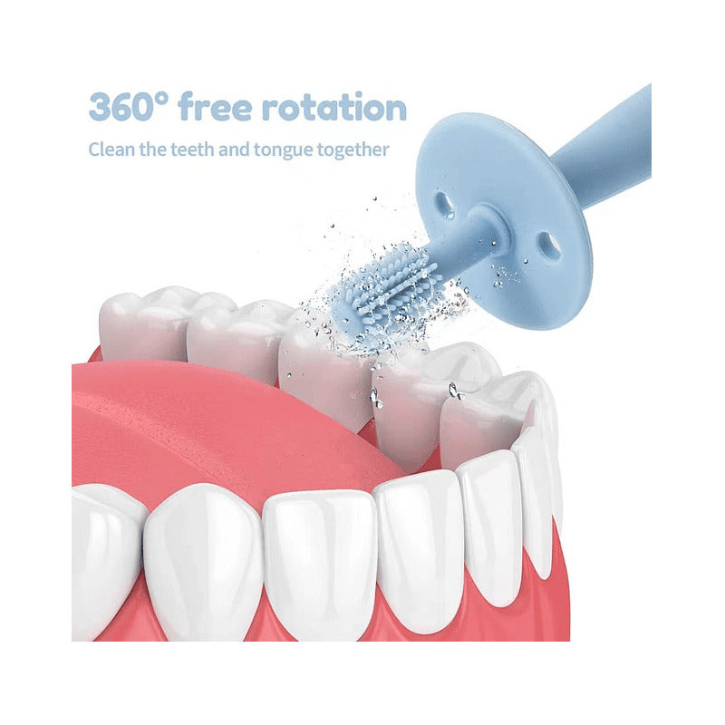 Cepillo De Dientes Silicona Suave Bebe Mordedor Libre Bpa - Chamos Store