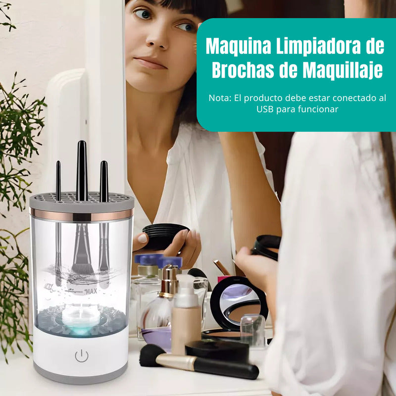 Maquina Limpiadora De Brochas Portátil Eléctrico Automático - Chamos Store
