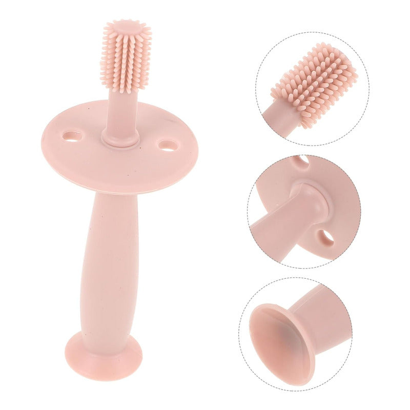Cepillo De Dientes Silicona Suave Bebe Mordedor Libre Bpa - Chamos Store