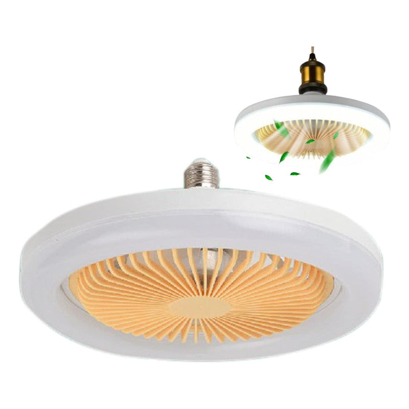 Ventilador De Techo Con Lampara Led Con Control Remoto - Chamos Store