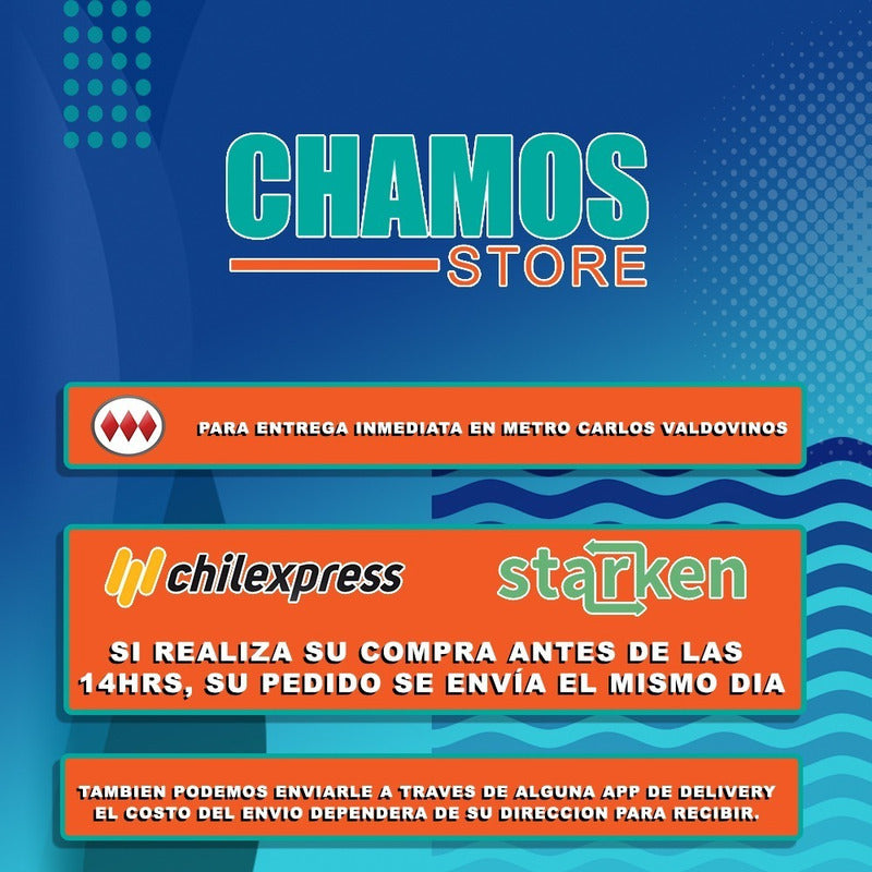 Cable Aux Jack 3.5mm 10 Metros 1x1 Audio / Chamosstore - Chamos Store