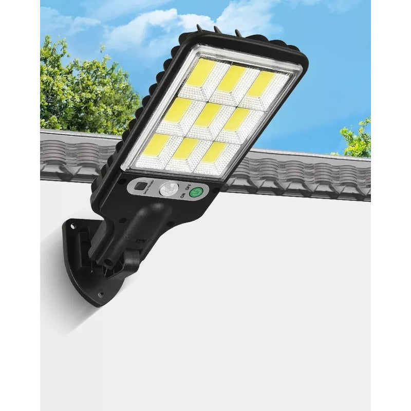 Pack 4 Focos Led Exterior Con Sensor Reflector Solar - Chamos Store